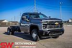 New 2025 Chevrolet Silverado 3500 Work Truck Regular Cab 4x4 Cab Chassis for sale #SF340424 - photo 1