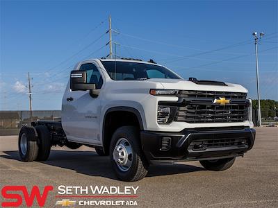 New 2025 Chevrolet Silverado 3500 Work Truck Regular Cab 4x4 60 CA Cab Chassis for sale #SF360611 - photo 1