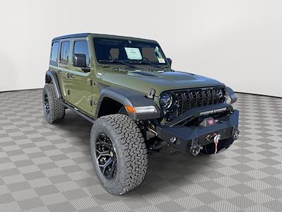2024 Jeep Wrangler 4 Door 4x4 Black Widow Premium Lifted Truck for sale #1C4PJXDG0RW229641 - photo 1