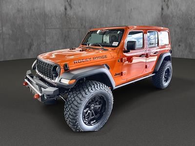 2025 Jeep Wrangler 4 Door 4x4 Rocky Ridge Premium Lifted Truck for sale #1C4PJXDG3SW616481 - photo 1