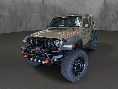 2025 Jeep Wrangler 4 Door 4x4 Rocky Ridge Premium Lifted Truck for sale #1C4PJXDG4SW572815 - photo 1