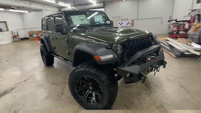 2024 Jeep Wrangler 4 Door 4x4 Rocky Ridge Premium Lifted Truck for sale #1C4PJXDG7RW236778 - photo 2