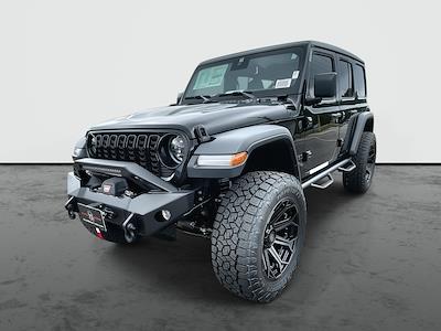 2025 Jeep Wrangler 4 Door 4x4 Black Widow Premium Lifted Truck for sale #1C4PJXDG7SW572842 - photo 1