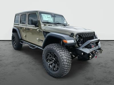 2025 Jeep Wrangler 4 Door 4x4 Black Widow Premium Lifted Truck for sale #1C4PJXDG8SW572820 - photo 1