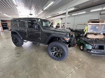 2025 Jeep Wrangler 4 Door 4x4 Black Widow Premium Lifted Truck for sale #1C4PJXDG9SW634287 - photo 2
