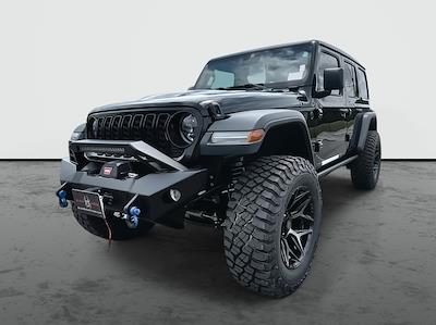 2025 Jeep Wrangler 4 Door 4x4 Black Widow Premium Lifted Truck for sale #1C4PJXDN8SW511112 - photo 1