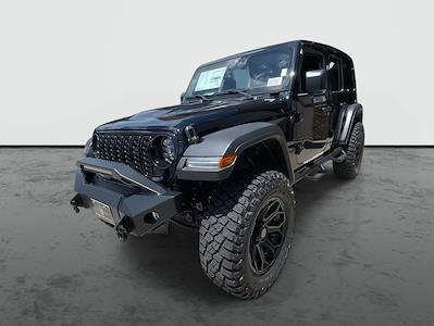 2025 Jeep Wrangler 4 Door 4x4 Black Widow Premium Lifted Truck for sale #1C4PJXDNXSW511113 - photo 1