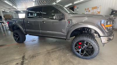2024 Ford F-150 Super Crew 4x4 Black Widow Premium Lifted Truck for sale #1FTFW3L55RFA10700 - photo 2