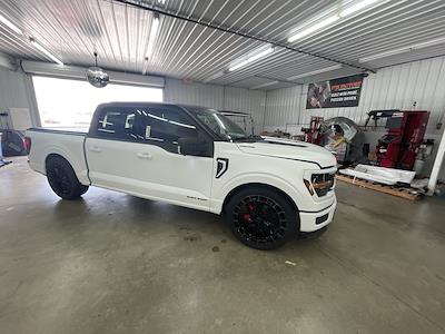 2025 Ford F-150 Super Crew 4x4 Lowered Black Widow Premium Lifted Truck for sale #1FTFW3L57SKE90168 - photo 2
