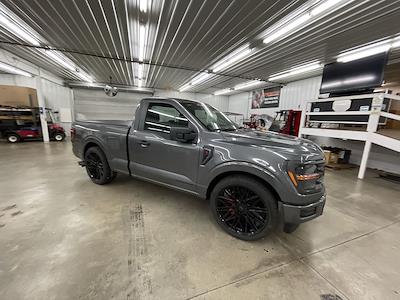 2024 Ford F-150 Regular Cab 4x2 Lowered Black Widow Premium Lifted Truck for sale #1FTMF1K51RKF21292 - photo 2