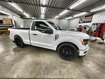 2025 Ford F-150 Regular Cab 4x4 Lowered Black Widow Premium Lifted Truck for sale #1FTMF1L50SKD16468 - photo 2