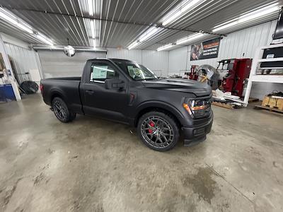 2025 Ford F-150 Regular Cab 4x4 Lowered Black Widow Premium Lifted Truck for sale #1FTMF1L50SKD92594 - photo 2