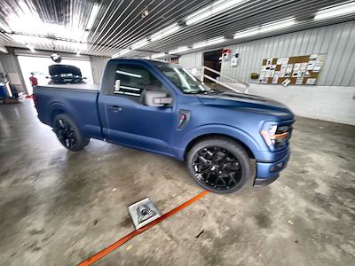2025 Ford F-150 Regular Cab 4x4 Lowered Black Widow Premium Lifted Truck for sale #1FTMF1L54SKE21384 - photo 2