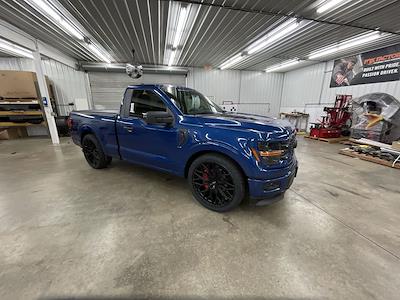2024 Ford F-150 Regular Cab 4x4 Lowered Black Widow Premium Lifted Truck for sale #1FTMF1L59RKF44897 - photo 2