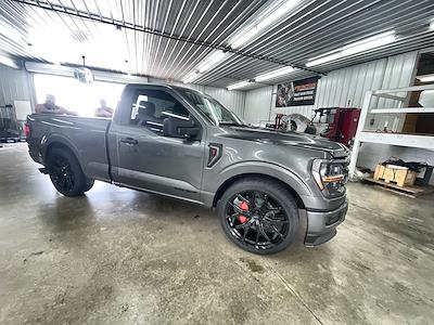 2025 Ford F-150 Regular Cab 4x4 Lowered Black Widow Premium Lifted Truck for sale #1FTMF1L5XSKD55522 - photo 2