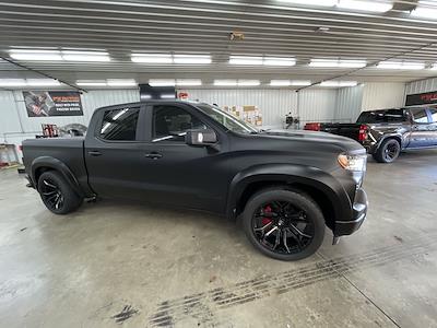 2024 Chevrolet Silverado 1500 Crew 4x4 Lowered Black Widow Premium Lifted Truck for sale #1GCUDEEL4RZ379812 - photo 2