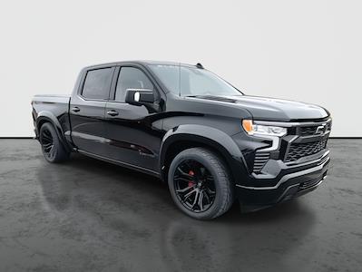 2025 Chevrolet Silverado 1500 Crew 4x4 Lowered Black Widow Premium Lifted Truck for sale #1GCUKEEL6SZ184113 - photo 1