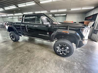 2025 GMC Sierra 2500 Crew 4x4 Black Widow Premium Lifted Truck for sale #1GT4UREY2SF286832 - photo 2