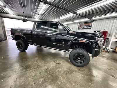 2025 GMC Sierra 2500 Crew 4x4 Black Widow Premium Lifted Truck for sale #1GT4UREY7SF286793 - photo 2