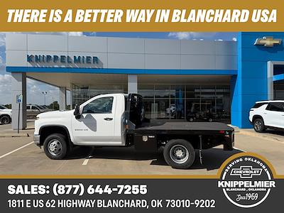 New 2025 Chevrolet Silverado 3500 Work Truck Regular Cab 4WD Flatbed Truck for sale #46839 - photo 1