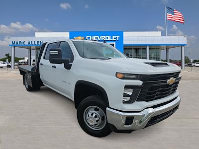 New 2025 Chevrolet Silverado 3500 Work Truck Crew Cab 4WD Flatbed Truck for sale #SF123001 - photo 1