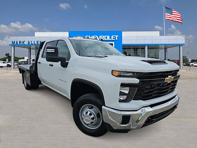 New 2025 Chevrolet Silverado 3500 Work Truck Crew Cab 4WD Flatbed Truck for sale #SF123684 - photo 1