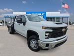 New 2025 Chevrolet Silverado 3500 Work Truck Crew Cab 4WD Flatbed Truck for sale #SF123684 - photo 1