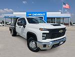 New 2025 Chevrolet Silverado 3500 Work Truck Crew Cab 4WD Flatbed Truck for sale #SF127398 - photo 1