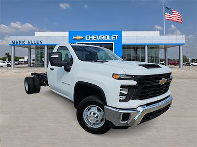 New 2025 Chevrolet Silverado 3500 Work Truck Regular Cab 4WD Cab Chassis for sale #SF345403 - photo 1