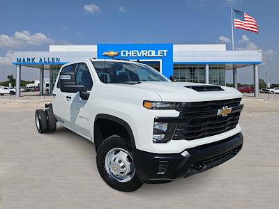 New 2025 Chevrolet Silverado 3500 Work Truck Crew Cab 4WD 60 CA Cab Chassis for sale #SF348006 - photo 1