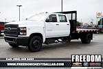 2023 Chevrolet Silverado 5500 Crew Cab DRW RWD, Tafco Flatbed Truck for sale #PH000746 - photo 4