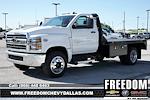 2023 Chevrolet Silverado 5500 Regular Cab DRW RWD, Bedrock Diamond Series Flatbed Truck for sale #PH371534 - photo 4