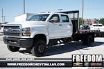 2023 Chevrolet Silverado 5500 Crew Cab DRW 4WD, Tafco Flatbed Truck for sale #PH519335 - photo 4