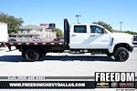 2023 Chevrolet Silverado 5500 Crew Cab DRW 4WD, Tafco Flatbed Truck for sale #PH519335 - photo 8