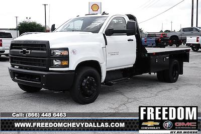 2024 Chevrolet Silverado 5500 Regular Cab DRW RWD Flatbed Truck for sale #RH475802 - photo 1