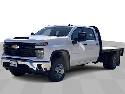 New 2025 Chevrolet Silverado 3500 Work Truck Crew Cab 4WD Flatbed Truck for sale #183455 - photo 1