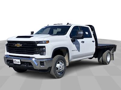 New 2025 Chevrolet Silverado 3500 Work Truck Crew Cab 4WD Flatbed Truck for sale #183758 - photo 1