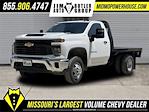 New 2025 Chevrolet Silverado 3500 Work Truck Regular Cab 4WD Flatbed Truck for sale #228043 - photo 1