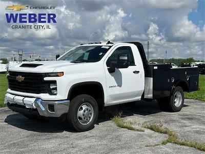 2024 Chevrolet Silverado 3500 Regular Cab 4WD, Flatbed Truck for sale #CC4036 - photo 1