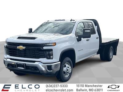 New 2024 Chevrolet Silverado 3500 Work Truck Crew Cab 4WD Knapheide Flatbed Truck for sale #2463990 - photo 1