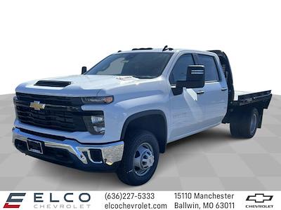 New 2025 Chevrolet Silverado 3500 Work Truck Crew Cab 4WD Knapheide Flatbed Truck for sale #2575410 - photo 1