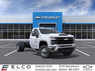 New 2025 Chevrolet Silverado 3500 Work Truck Regular Cab 4WD Cab Chassis for sale #DNZPS6O - photo 1