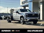 New 2025 Chevrolet Silverado 3500 Work Truck Crew Cab 4WD Flatbed Truck for sale #V297450 - photo 1