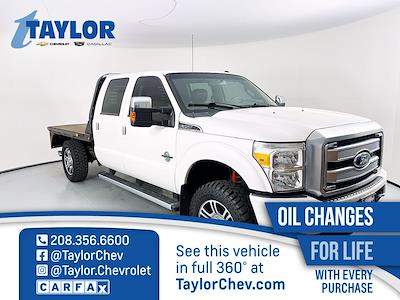 2015 Ford F-350 Crew Cab SRW 4x4 Flatbed Truck for sale #158608T - photo 1