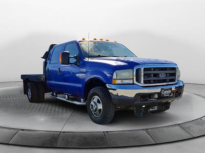 2002 Ford F-350 Crew Cab DRW 4x4 Flatbed Truck for sale #4D41544 - photo 1