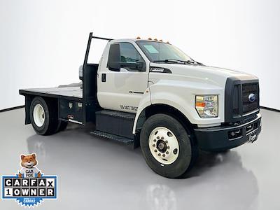 Used 2022 Ford F-650 Base Regular Cab Flatbed Truck for sale #4F01402 - photo 1