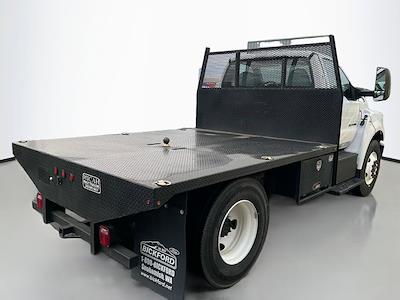 Used 2022 Ford F-650 Base Regular Cab Flatbed Truck for sale #4F01402 - photo 2