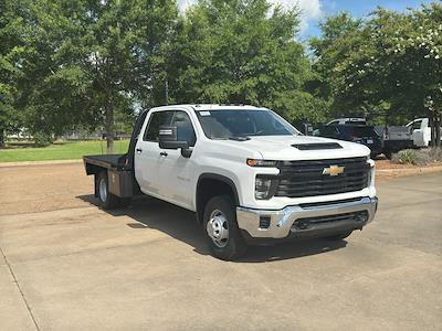 New 2025 Chevrolet Silverado 3500 Work Truck Crew Cab 4WD Flatbed Truck for sale #250240 - photo 1
