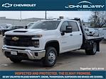 New 2025 Chevrolet Silverado 3500 Work Truck Crew Cab 4WD Flatbed Truck for sale #SF178360 - photo 1
