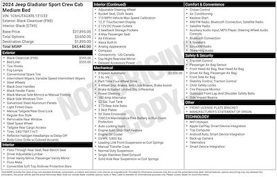 Used 2024 Jeep Gladiator - photo 1